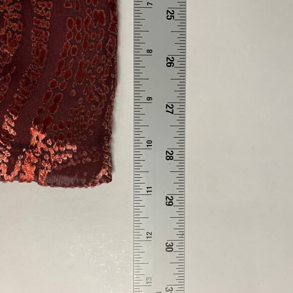 Anthropologie M NEW The Somerset Jumpsuit Velvet Burnout Edition Flowy - Picture 8 of 10